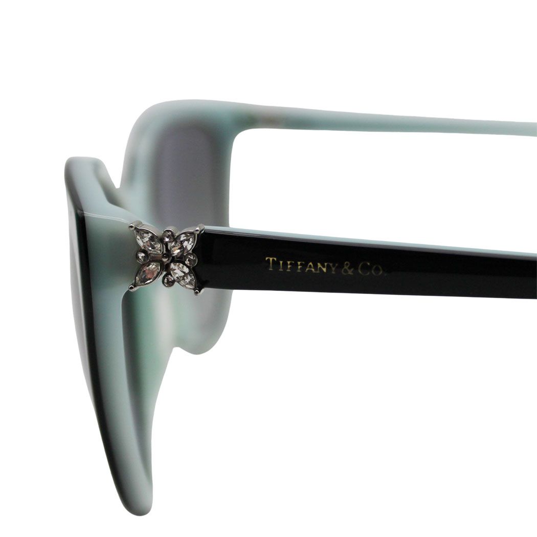 Tiffany & Co Sunglasses Blue Black Rhinestone Eyewear — view 7