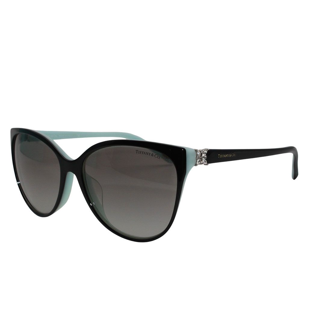 Tiffany & Co Sunglasses Blue Black Rhinestone Eyewear