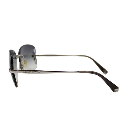 Louis Vuitton Sunglasses Metal Acetate Lily Teardrop Gray Adults Eyewear — view 3