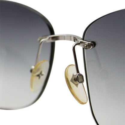 Louis Vuitton Sunglasses Metal Acetate Lily Teardrop Gray Adults Eyewear — view 7