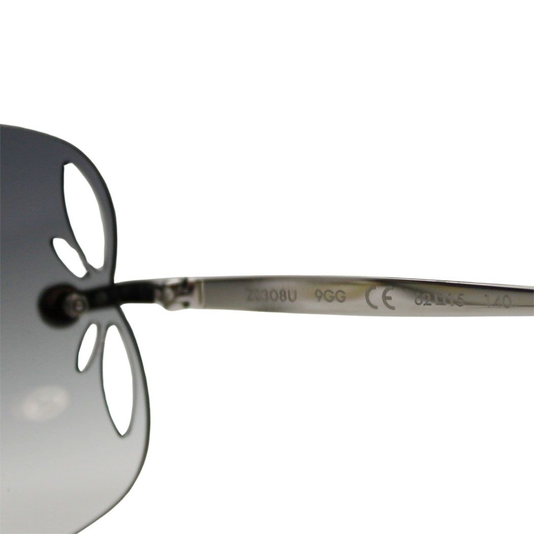 Louis Vuitton Sunglasses Metal Acetate Lily Teardrop Gray Adults Eyewear — view 5