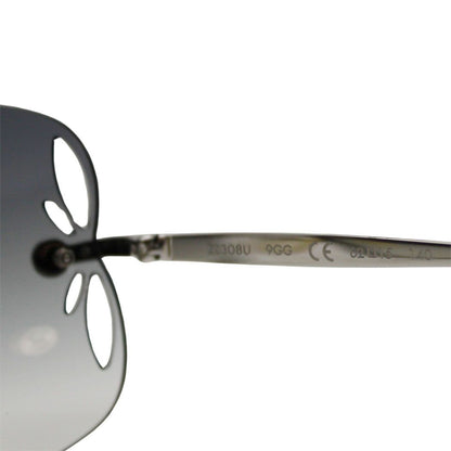 Louis Vuitton Sunglasses Metal Acetate Lily Teardrop Gray Adults Eyewear — view 5