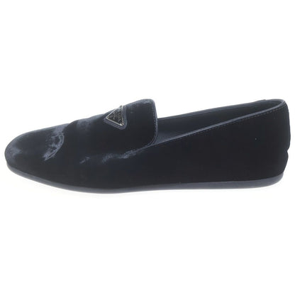 Prada Triangle Logo Suede Loafers Slip on 8