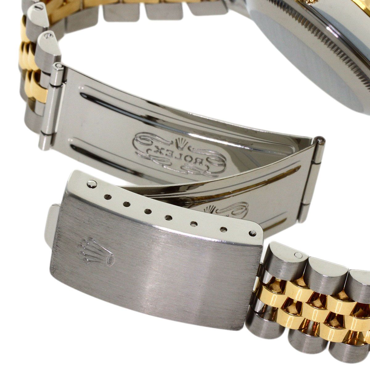 Rolex Datejust Pyramid Roman SS Yellow Gold 18K — view 7