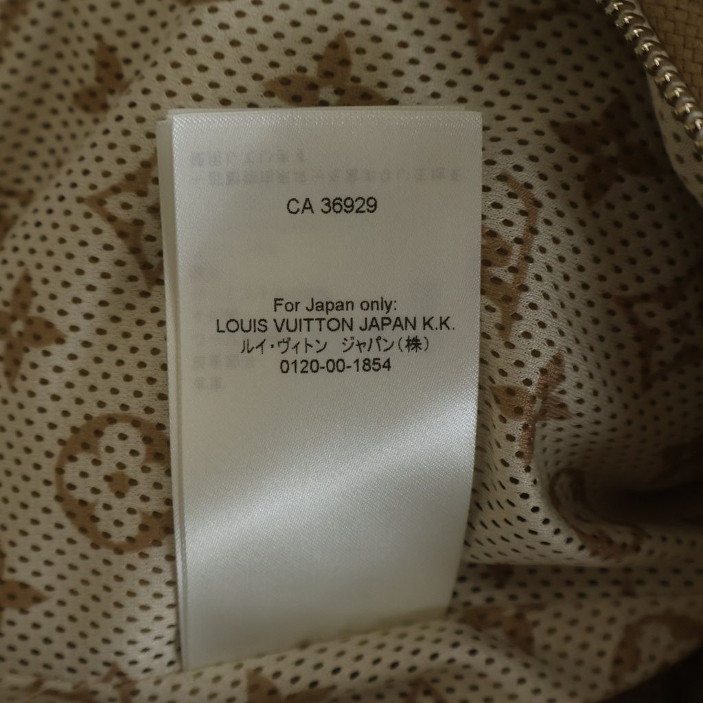 Louis Vuitton Monogram Fuzzy Wool Fleece Jacket 36 Beige — view 8