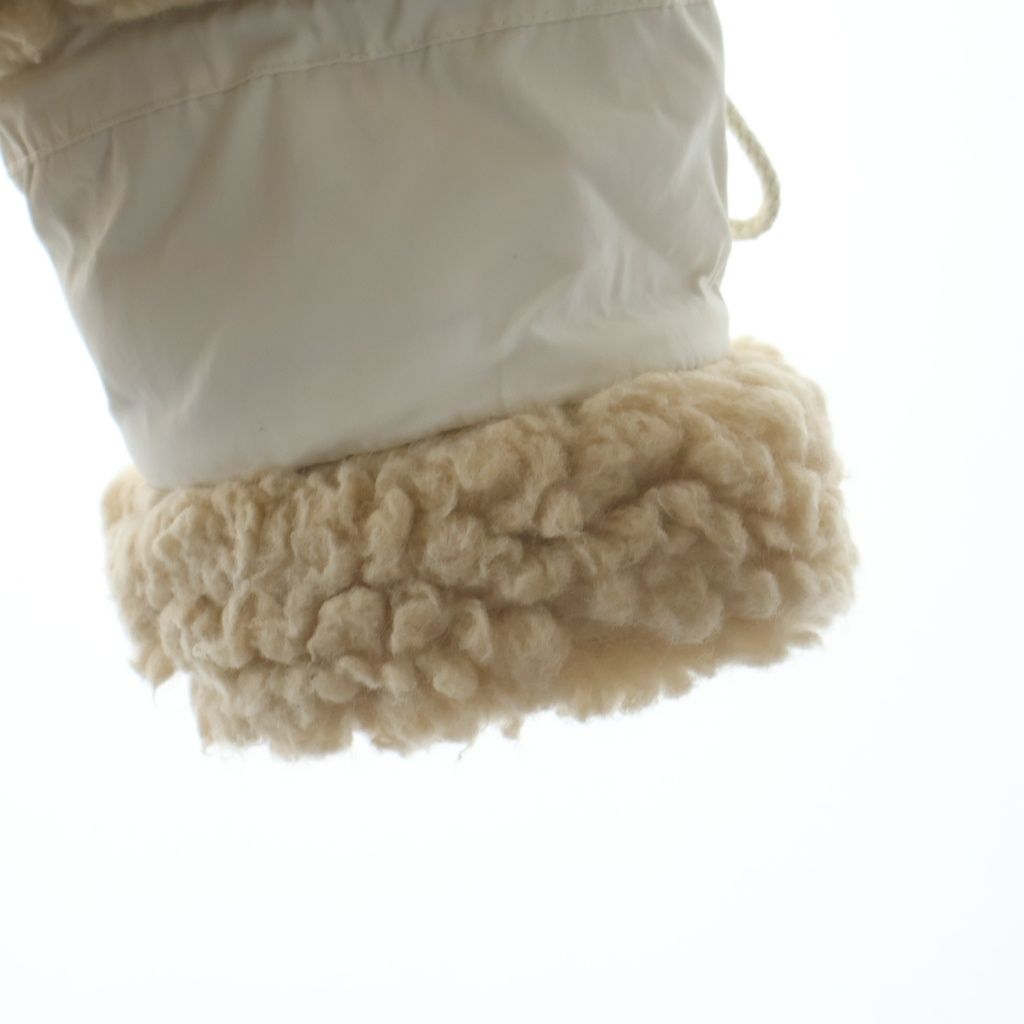 Louis Vuitton Monogram Fuzzy Wool Fleece Jacket 36 Beige — view 5