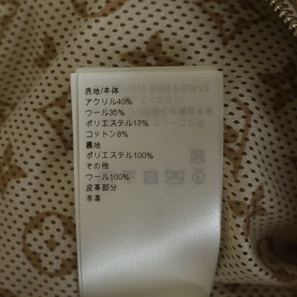 Louis Vuitton Monogram Fuzzy Wool Fleece Jacket 36 Beige — view 7