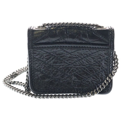 Saint Laurent Paris Niki Chain Case Cassandra Mini Pouch Black — view 2