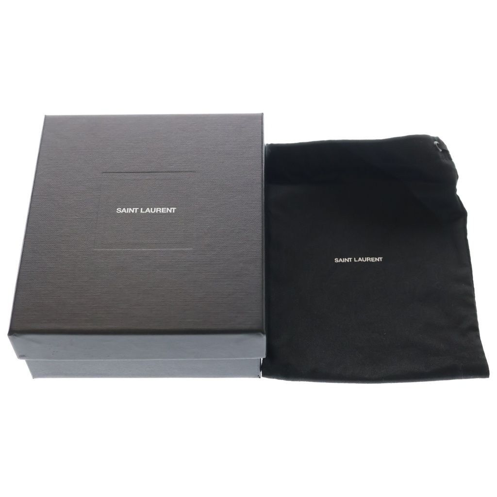 Saint Laurent Paris Niki Chain Case Cassandra Mini Pouch Black — view 8
