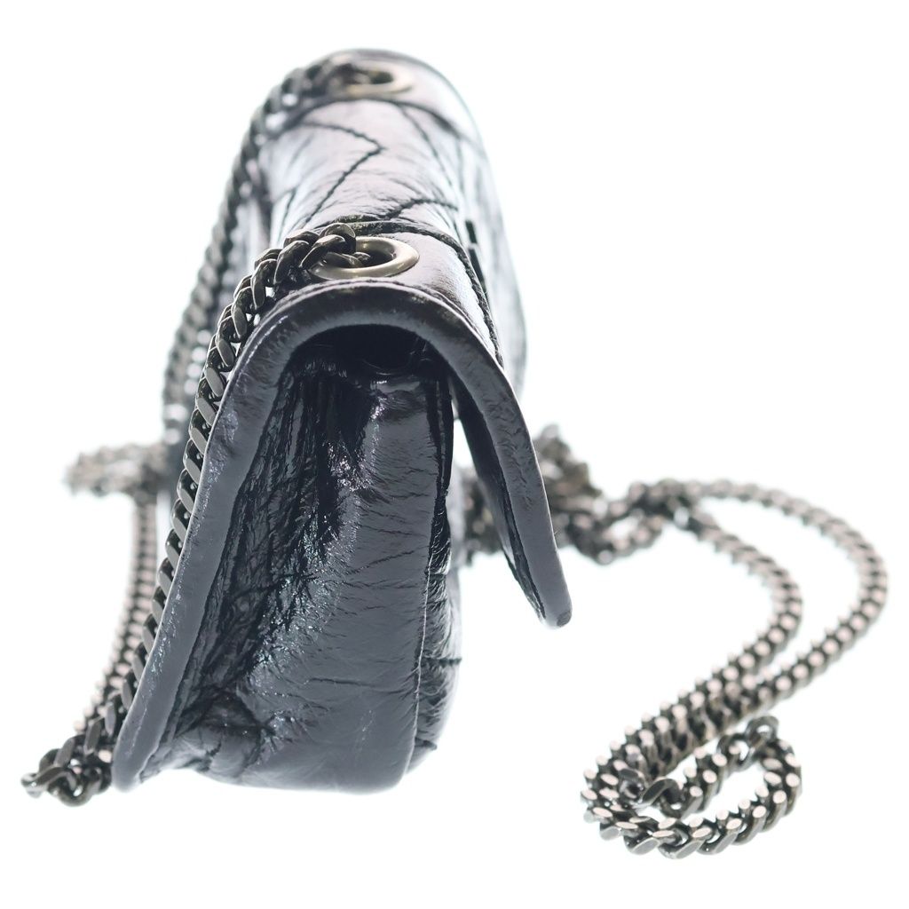 Saint Laurent Paris Niki Chain Case Cassandra Mini Pouch Black — view 3
