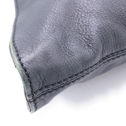 Fendi Handbag Diavolo Black Leather Gold — view 5