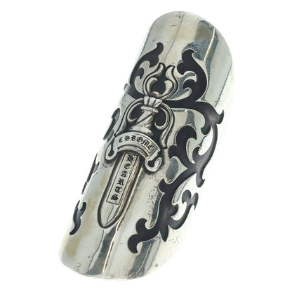 Chrome Hearts Cannoli Dagger Ring Silver