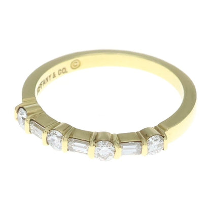 Tiffany & Co Forever Band Embrace Diamond Ring Yellow Gold