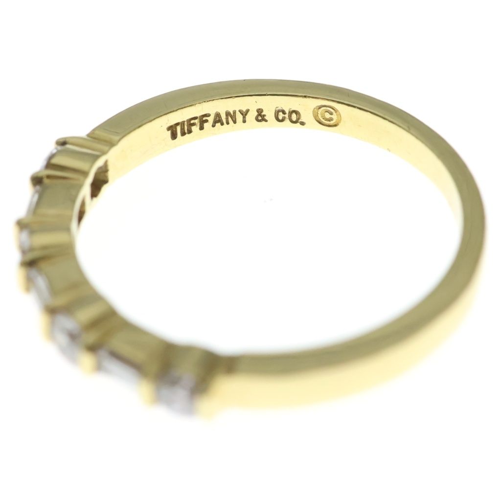Tiffany & Co Forever Band Embrace Diamond Ring Yellow Gold — view 5