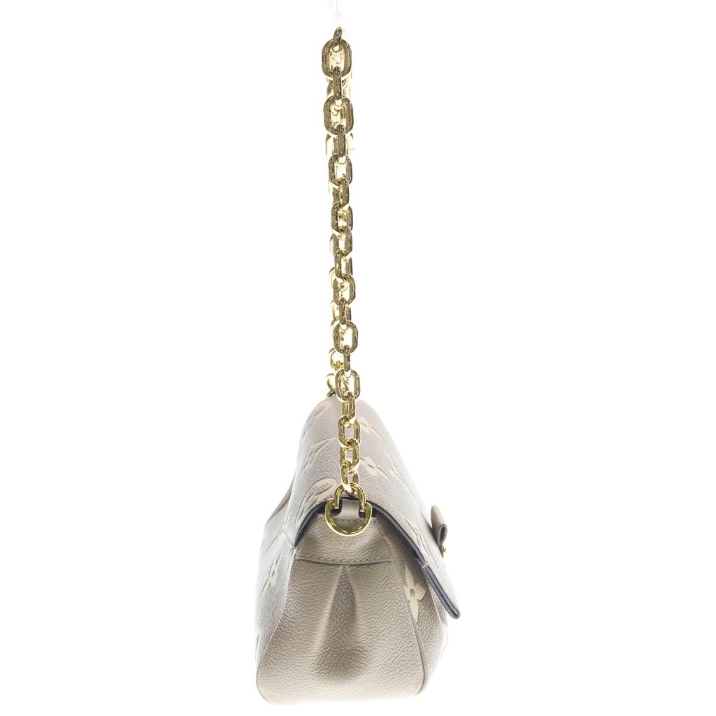 Louis Vuitton Monogram Empreinte Favorite Shoulder Bag Chain Tourtorail Cream — view 3