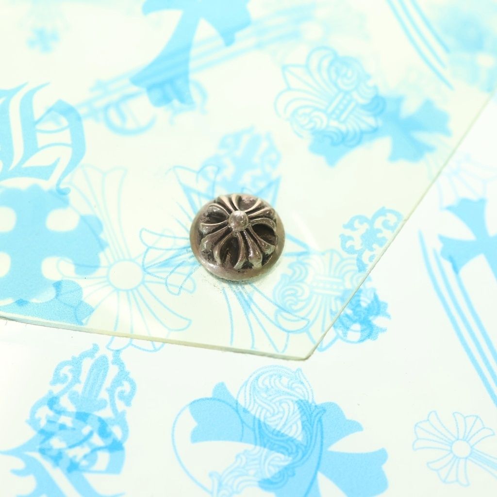 Chrome Hearts Clear Vinyl Pouch CH Print File Blue — view 7