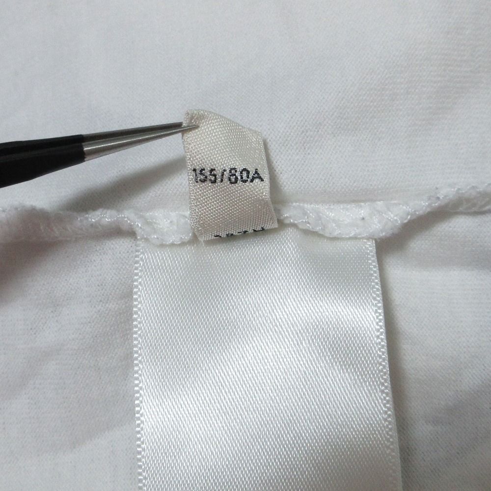 Celine Logo Print Crew Neck T-Shirt XS White — view 7