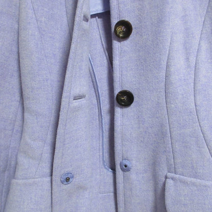 Miu Miu Wool Princess Coat 38 Purple — view 6