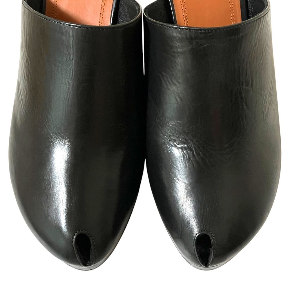 Celine Phoebe Philo Era Open Toe Sabot Sandals Black 38 — view 4