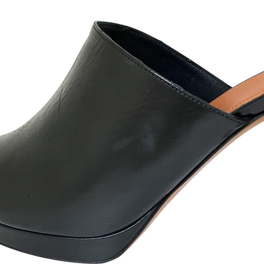 Celine Phoebe Philo Era Open Toe Sabot Sandals Black 38 — view 5