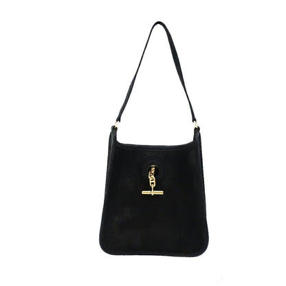 Hermes Heaven Vespa Dobris TPM Black Gold Manufactured Around Suede Handbag