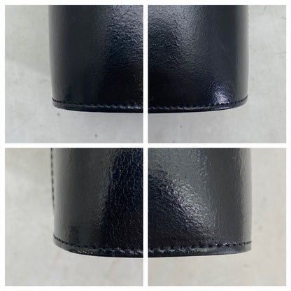 Fendi Vanity Bag Vintage Style Leather Black — view 5