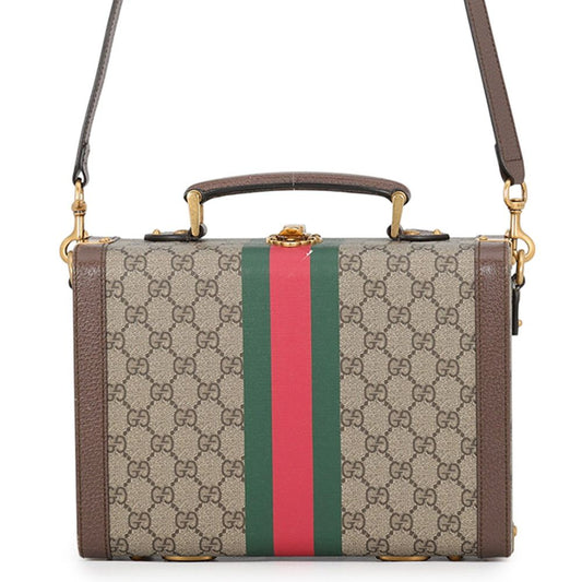 Gucci Handbag GG Supreme Savoy Beauty Case 2-Way