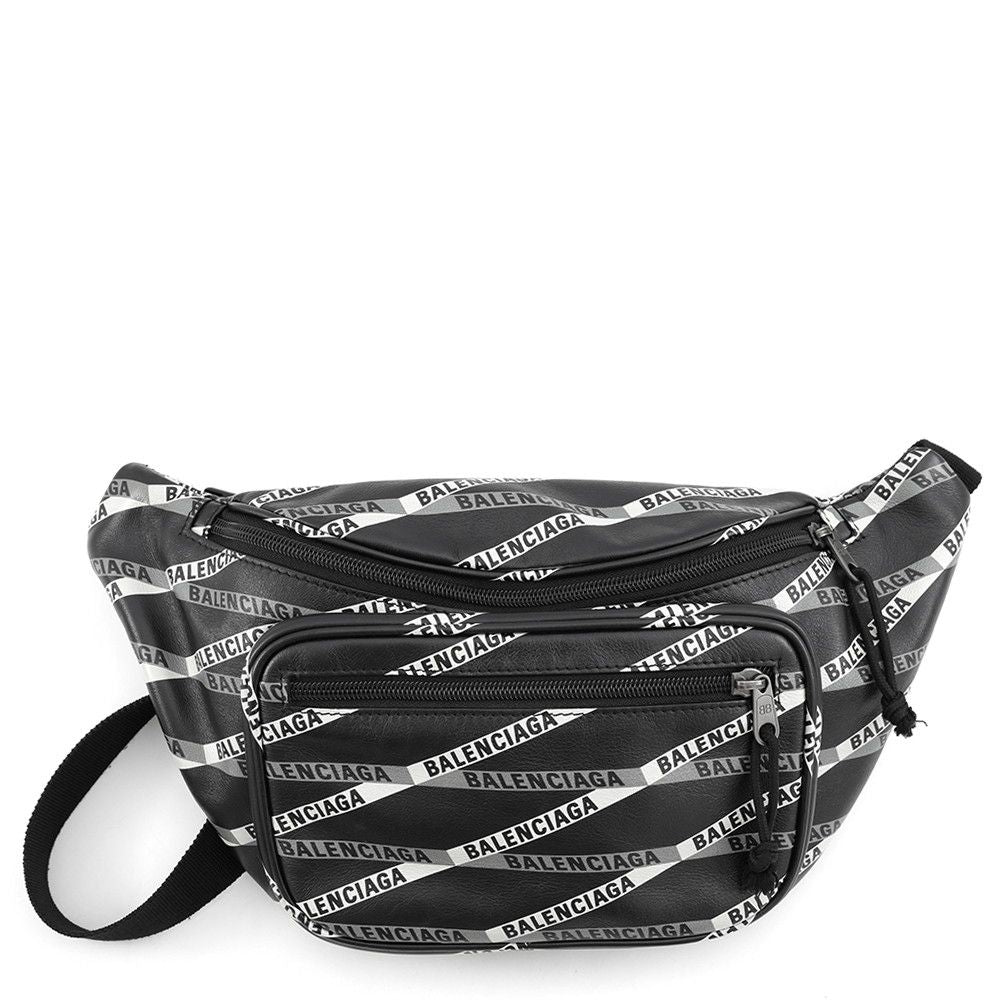 Balenciaga Belt Bag Explorer Leather Black