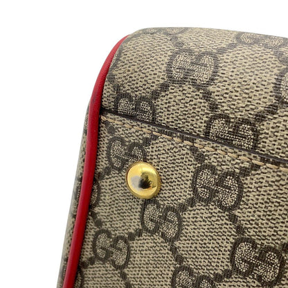 Gucci Handbag Boston Snake Heart GG Supreme Leather 2-Way Shoulder Holiday — view 7
