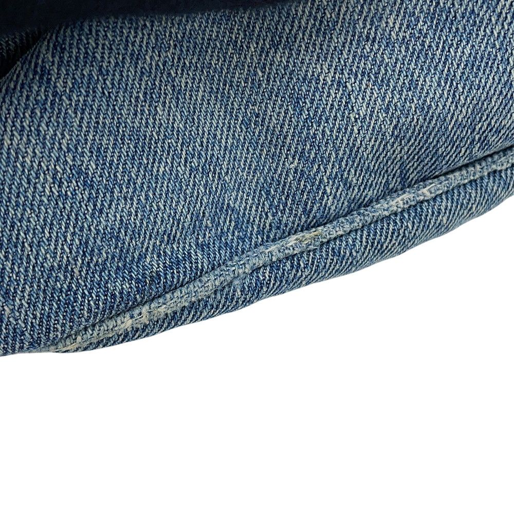 Balenciaga Shoulder Bag Le Cagole XS Distressed Denim — view 7