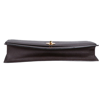 Bvlgari Leather Turnlock Wide Shoulder Bag — view 5
