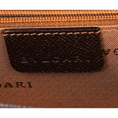 Bvlgari Leather Turnlock Wide Shoulder Bag — view 7