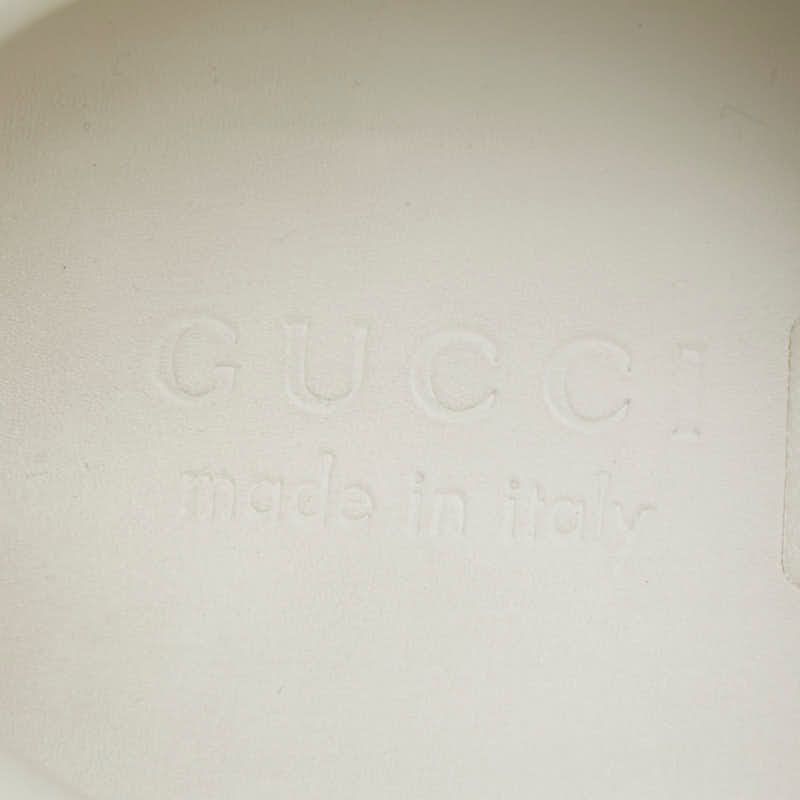 Gucci GG Terry Cloth Green Red Pile Leather Sneakers 9 — view 7