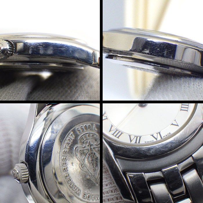 Gucci Watch Class Silver Dial Roman Index Date SS Quartz Analog — view 5