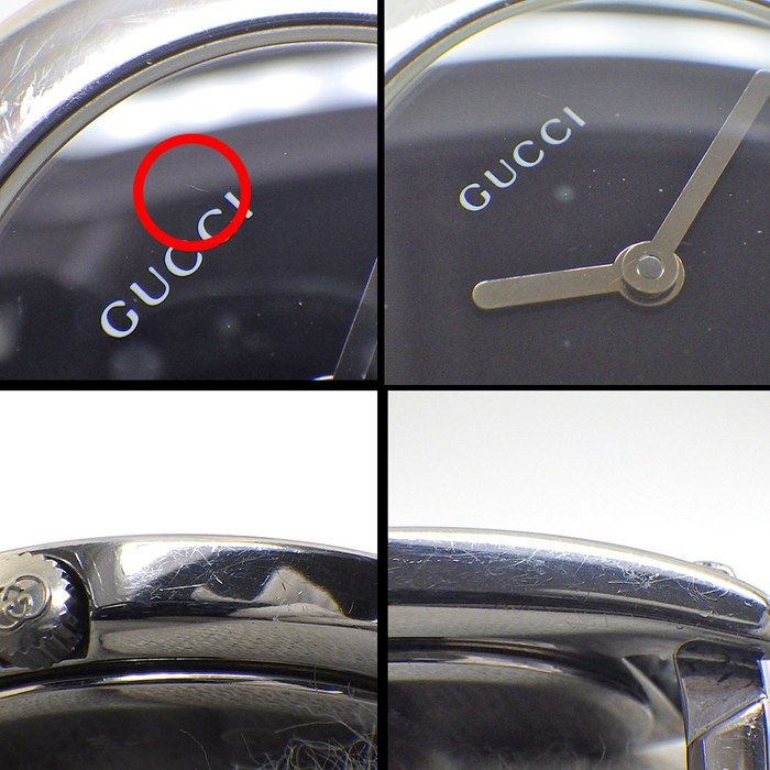 Gucci Watch Black Dial SS Quartz Analog — view 5