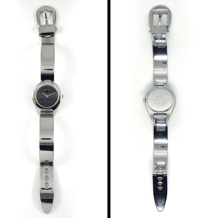 Gucci Watch Black Dial SS Quartz Analog — view 3