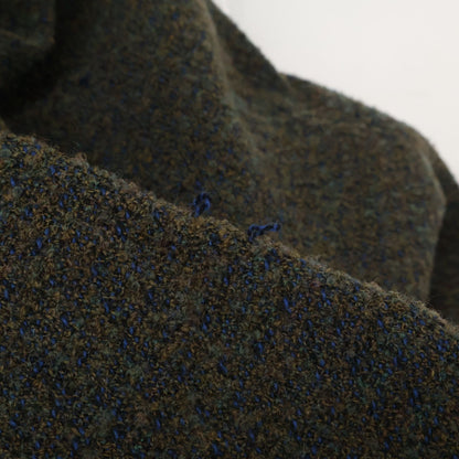 Chanel CC Logo Button Alpaca Mixed Tweed Long 44 Jacket — view 6