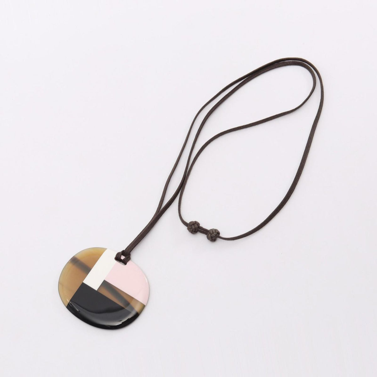 Hermes Necklace Multicolor Brown — view 3