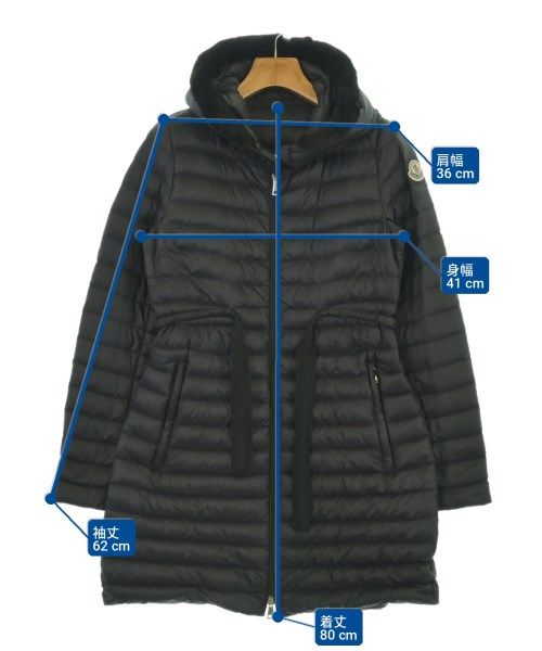 Moncler Down Coat Black — view 7