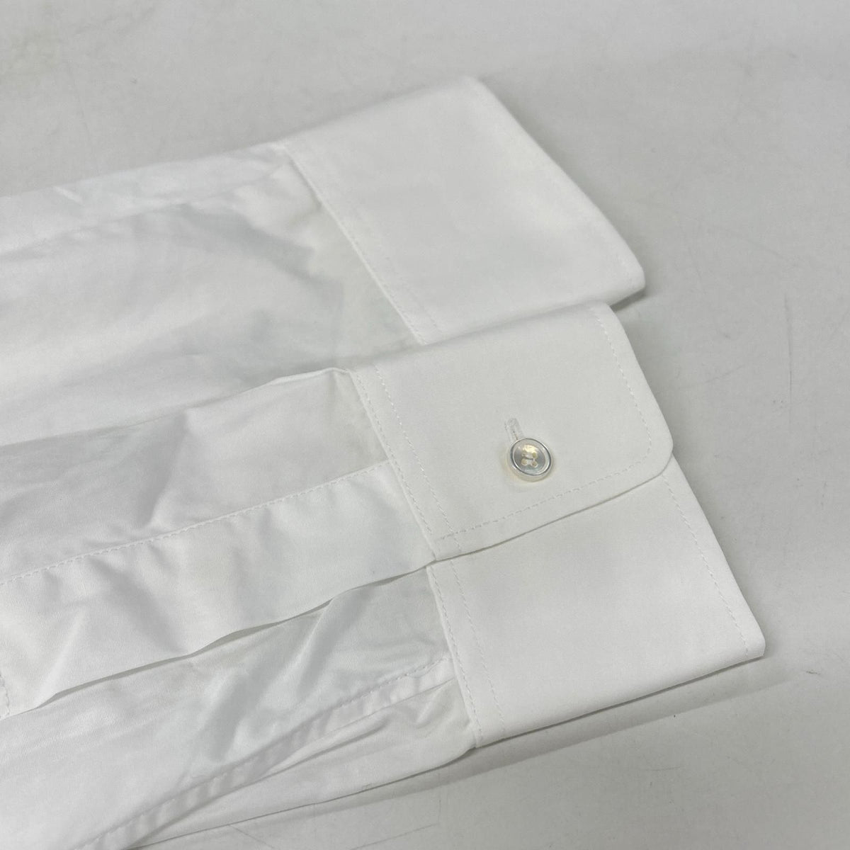 Celine White Cotton Shirt Blouse 34 — view 6