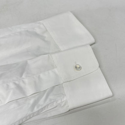Celine White Cotton Shirt Blouse 34 — view 6