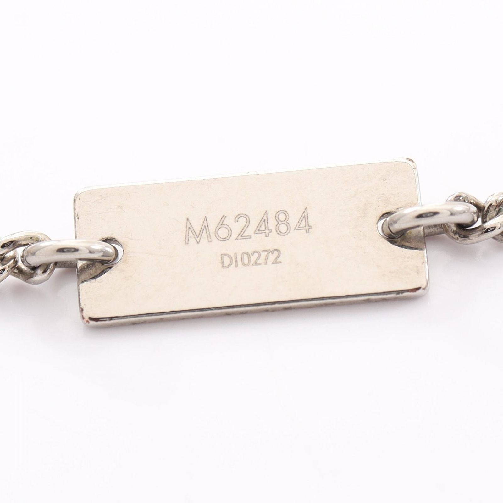 Louis Vuitton Necklace Locket Monogram Silver — view 7
