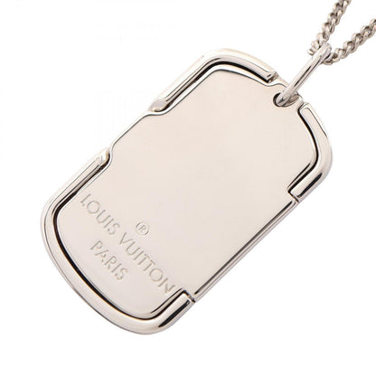 Louis Vuitton Necklace Locket Monogram Silver — view 2