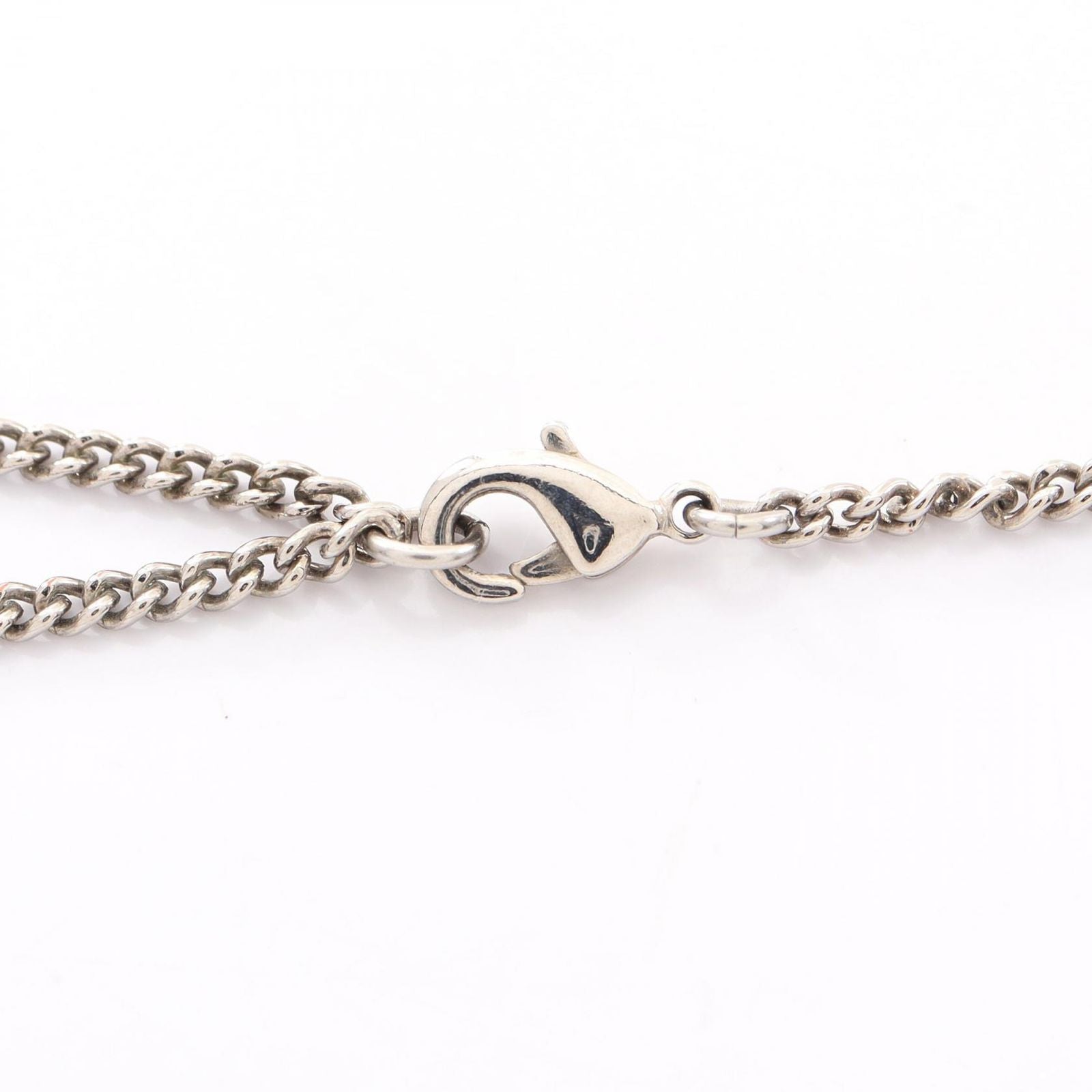 Louis Vuitton Necklace Locket Monogram Silver — view 5
