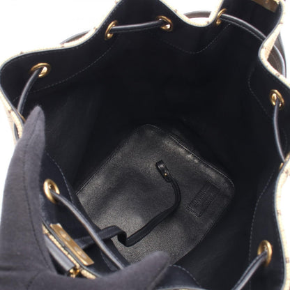 Saint Laurent Paris Shoulder Bag le Monogram Beige Black Canvas Leather — view 3