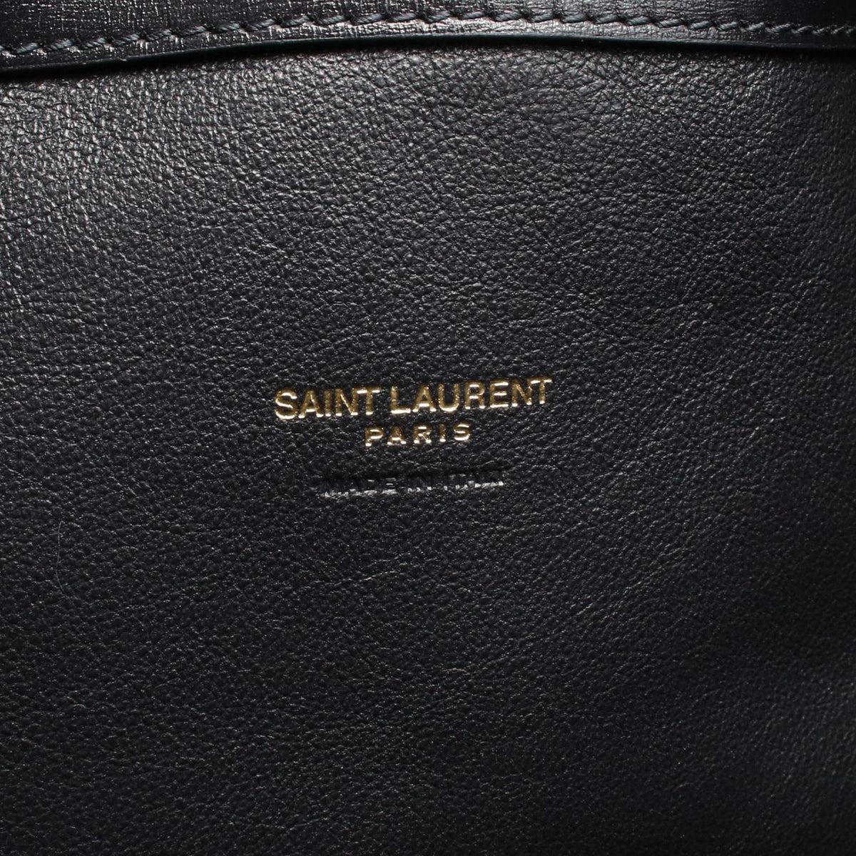 Saint Laurent Paris Shoulder Bag le Monogram Beige Black Canvas Leather — view 4