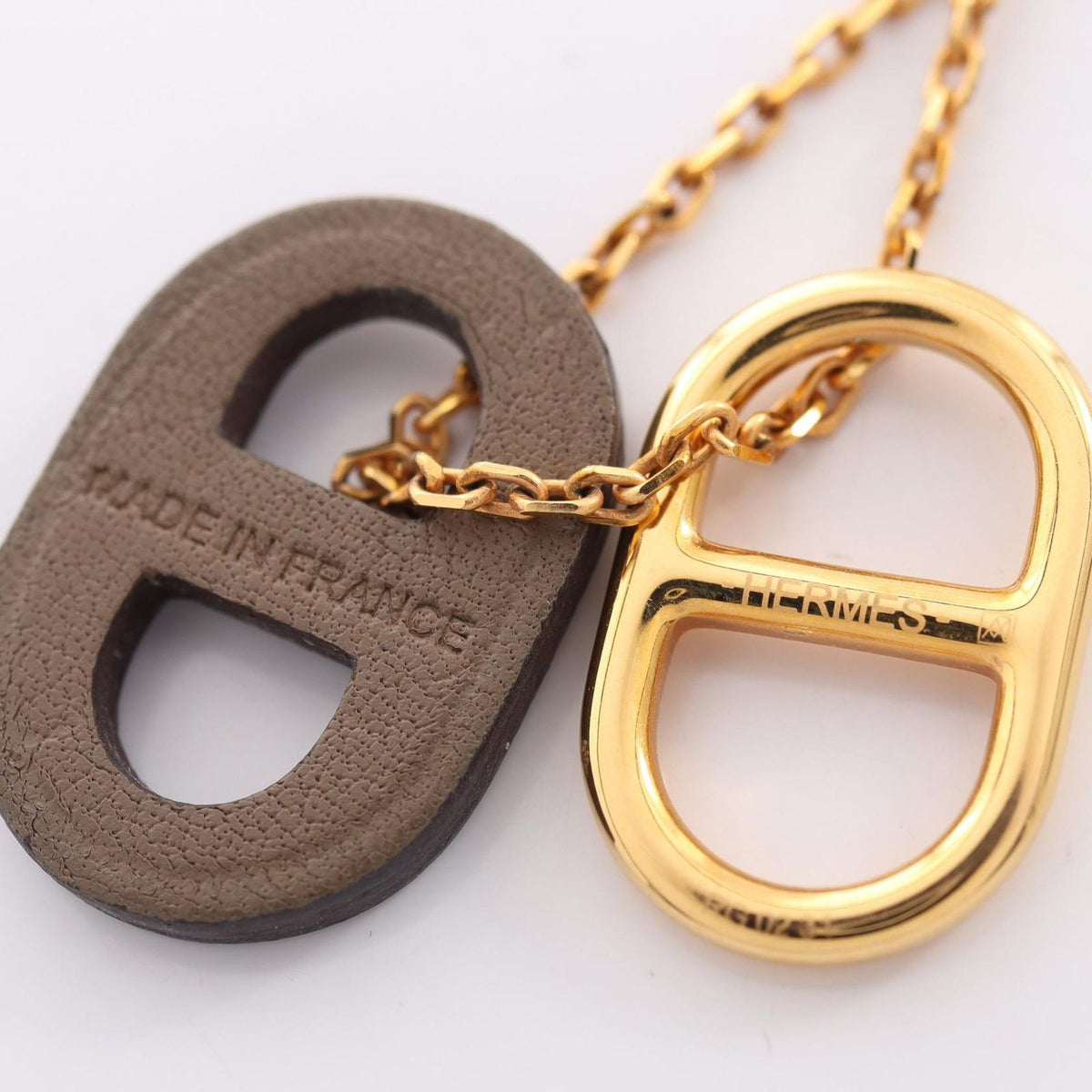 Hermes Necklace O'maillon Chaine D'Ancre Gold — view 5