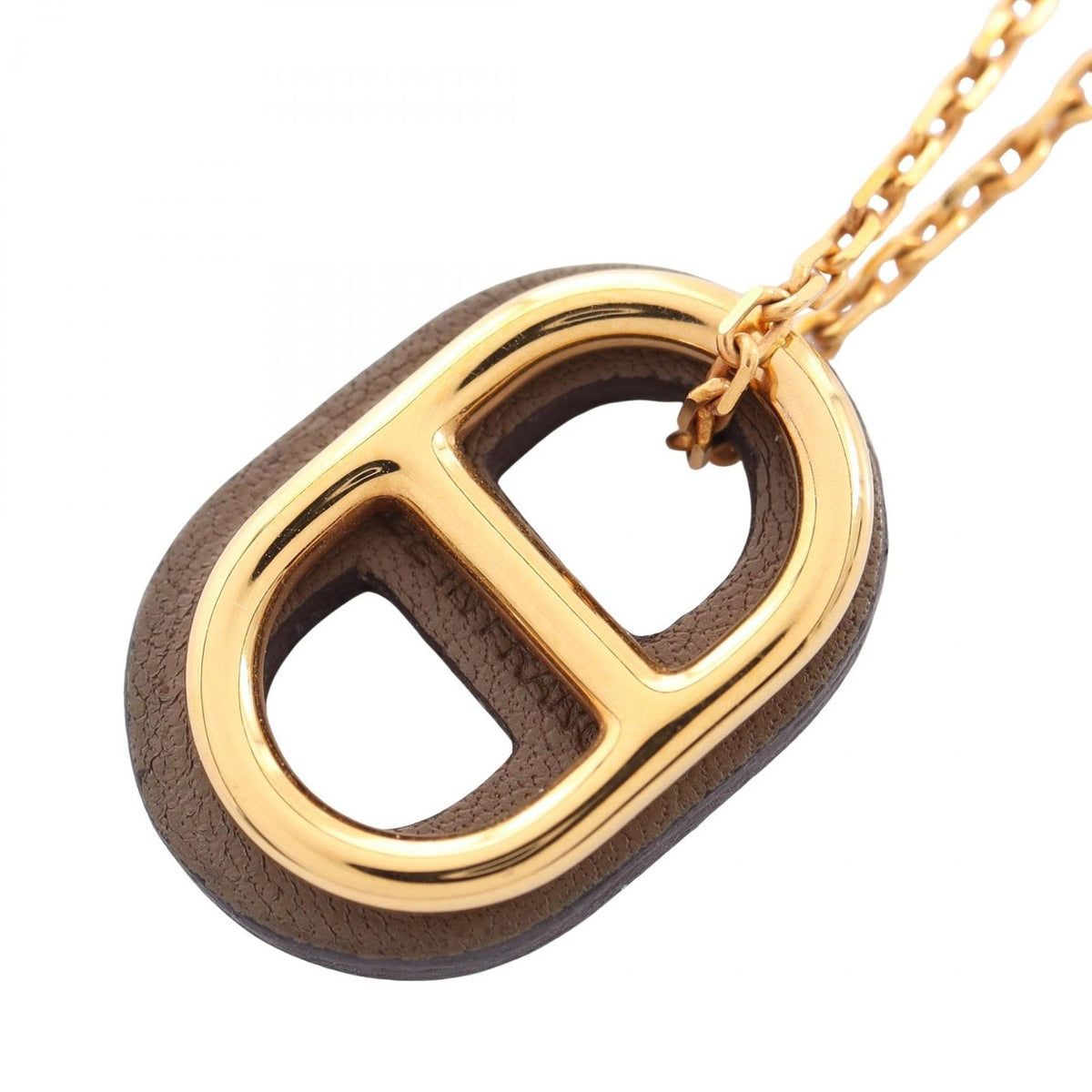 Hermes Necklace O'maillon Chaine D'Ancre Gold