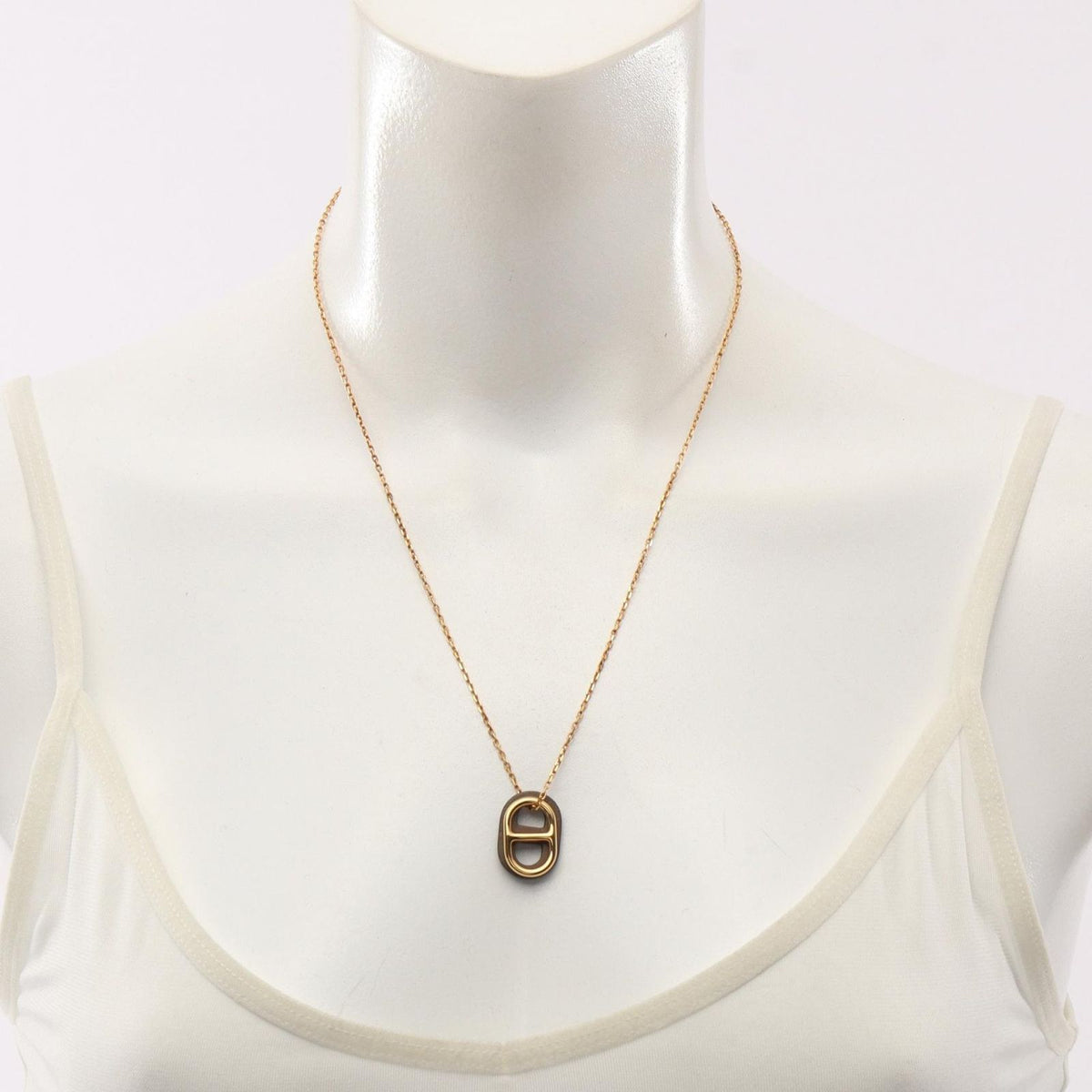 Hermes Necklace O'maillon Chaine D'Ancre Gold — view 6
