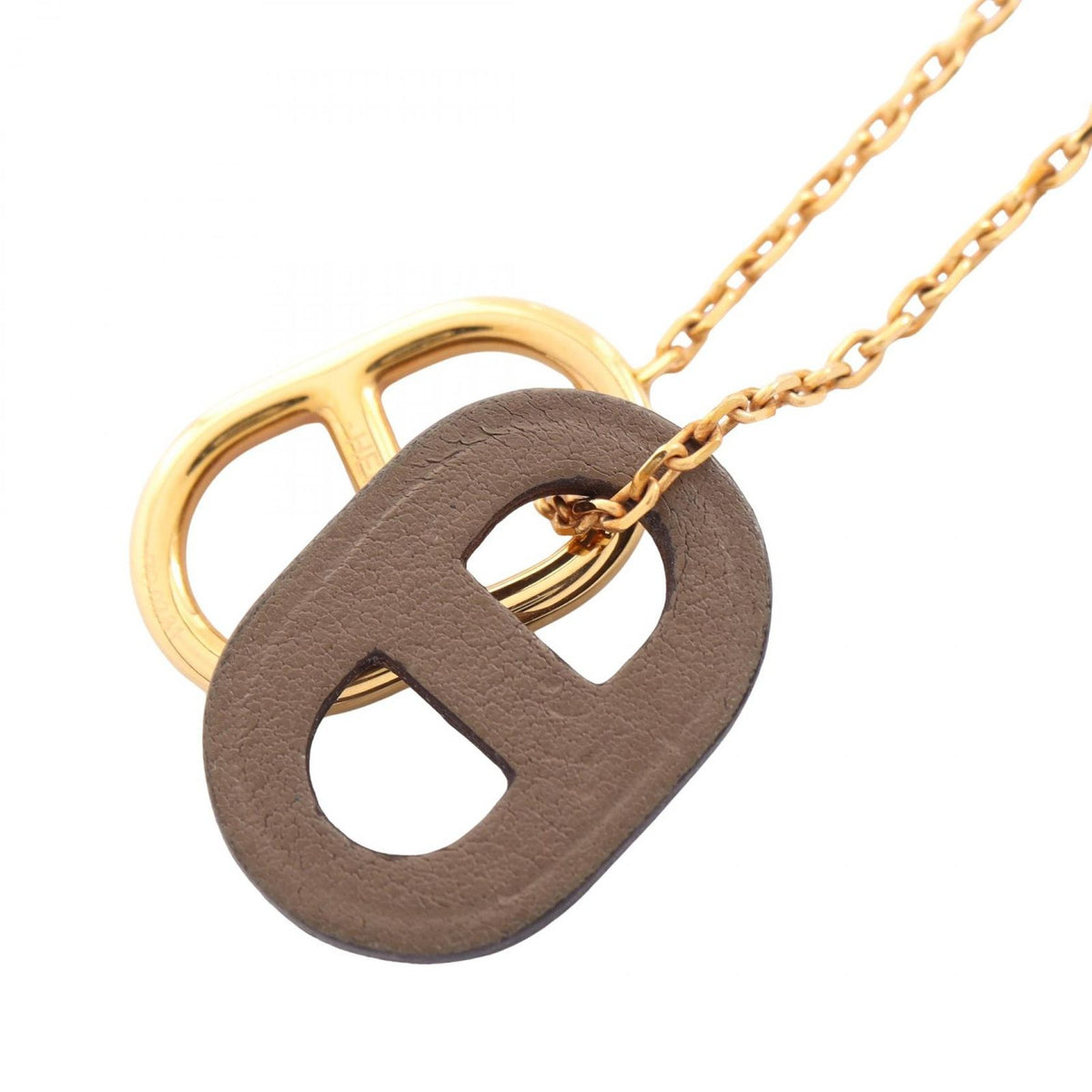 Hermes Necklace O'maillon Chaine D'Ancre Gold — view 2